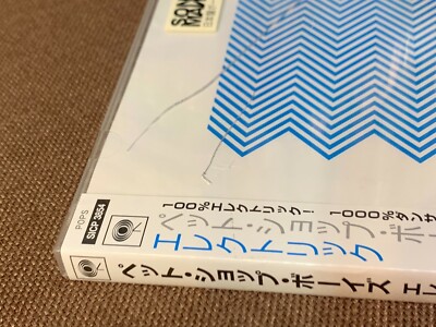 Sealed PET SHOP BOYS Electric JAPAN CD SICP3854 OBI +PROMO