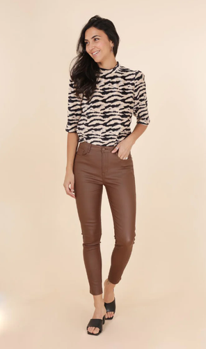 New Women Black Stretch PU Skinny Jean Jegging. Plus Sizes. UK 10 12 14 16 18 20 - Picture 4 of 8