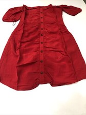 Walter Baker Red Odette Dress Size 4