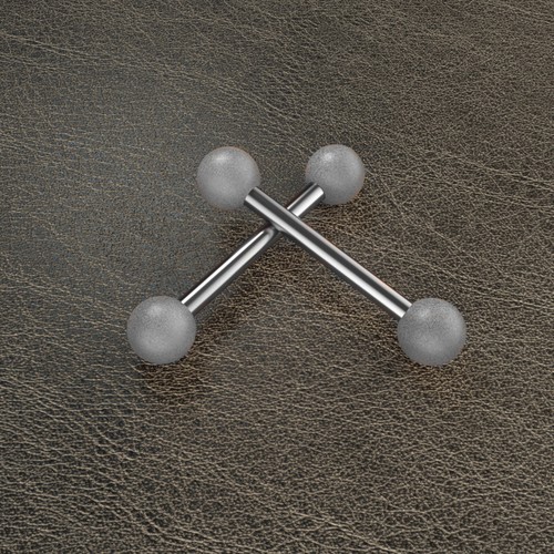 8-14PC Stainless Steel Nipple Ring Tongue Ring Straight Barbell Piercing 14G - Picture 18 of 23