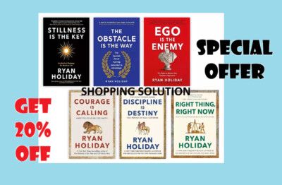 Ego+Obstacle+Stillness+ Courage....+Discipline..+ Right... by Ryan Holiday
