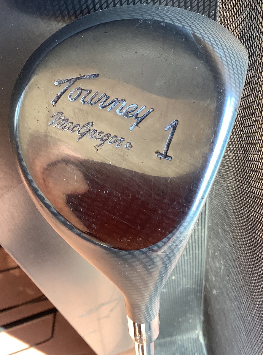 【ビンテージ】MacGregor Tourney 木製ドライバー 1番ウッド ビンテージ】MacGregor Tourney 木製ドライバー 1番ウッド
