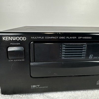 Kenwood DP-M5550 6+1 Disc Changer CD Player Tested Working No Remote READ