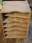 Vintage Kingsley Machine Co Hollywood Wooden Dovetailed Cabinet W 6 Drawers — photo 4