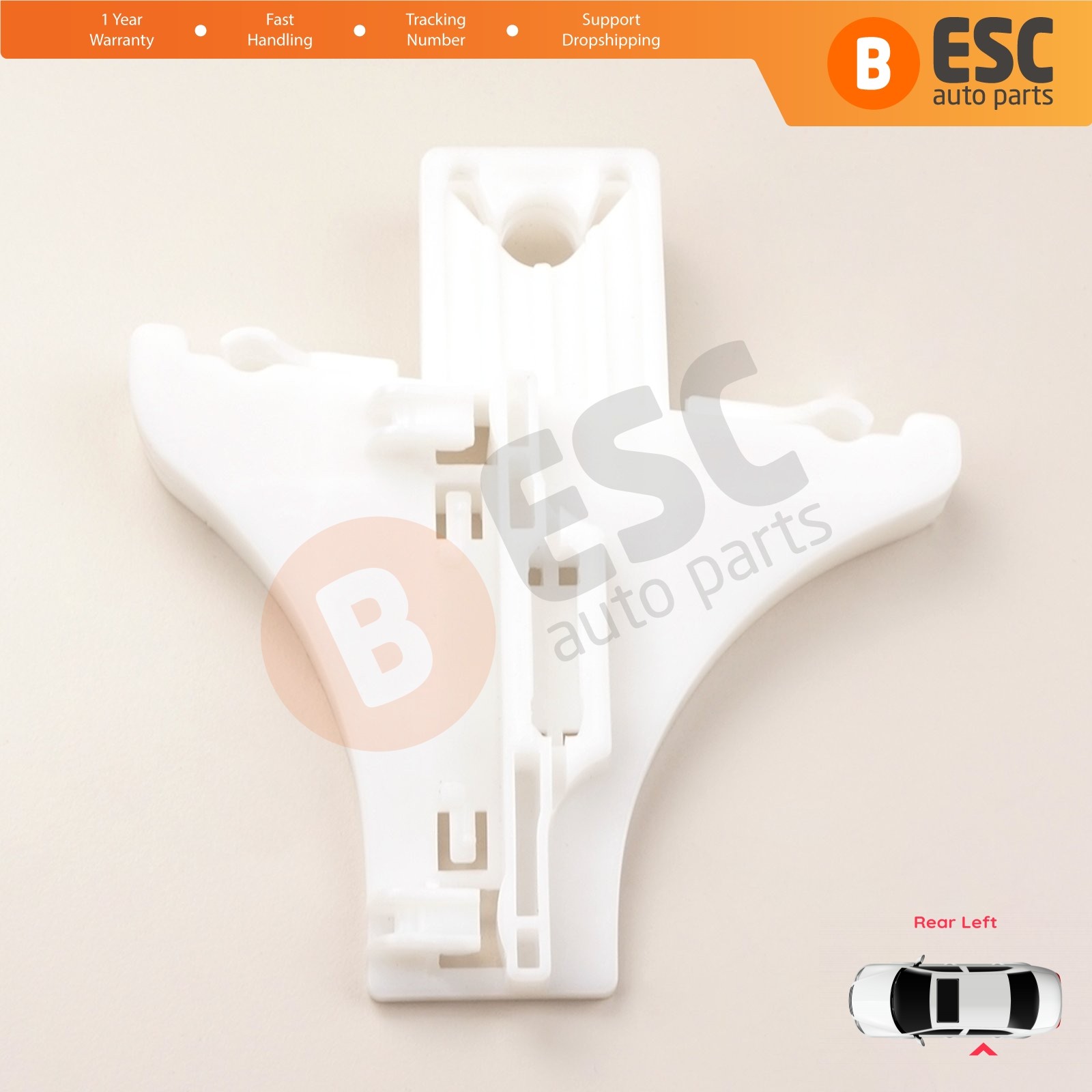 Window Regulator Clips Rear Left for VW Golf 4 Jetta Bora 1J Passat B5 Superb 3U