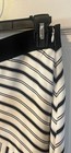Ann Taylor Size 4 Black & White Striped Maxi Skirt  — photo 2