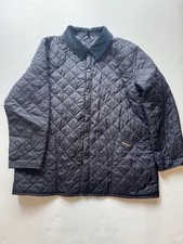 Mens Barbour Liddesdale Quilted Coat XXL Navy