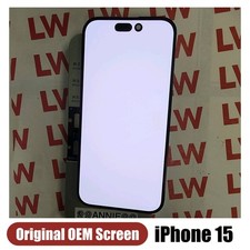 Original OEM For iPhone 15 LCD Touch Screen Digitizer Replacement DISCOUNT