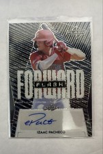 2021 Leaf Flash - Flash Forward Izaac Pacheco #FF-IP1 Navy /99 (AU, RC)