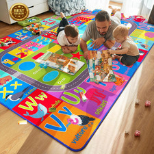 Kids Rug, 6X9 Kids Educational Area Rugs for Classroom Playroom