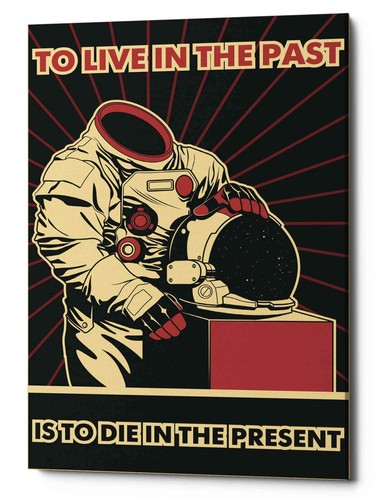 'Astronaut' Canvas Wall Art, 12"x18"