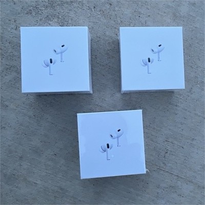 Apple AirPods Pro (2nd Generation) Bluetooth Wireless Earbuds 3x White