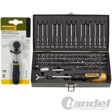 PROXXON MICRO-BIT-RATSCHE+SPEZIALBIT SICHERHEITSBIT SATZ 75-tlg. TX/TTX HX XZN