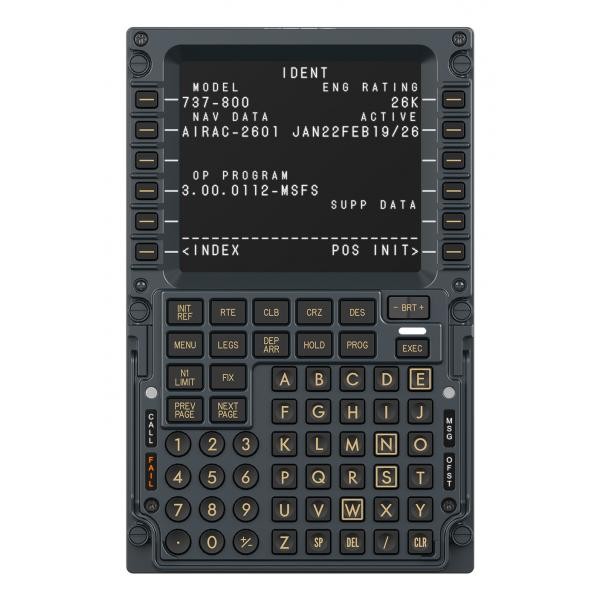 Strumentazione simulatore volo Moza Racing AS026 MB7F Flight Computer - Immagine 2