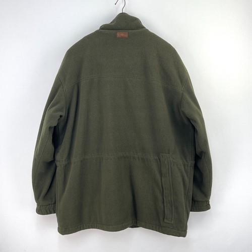 Hoggs of Fifle Field Pro Fleece Jacket Mens XL Green Stalker Shooting Coat - Picture 2 of 18