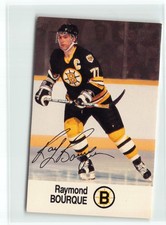 Raymond Bourque Esso NHL All-Star Collection Auto