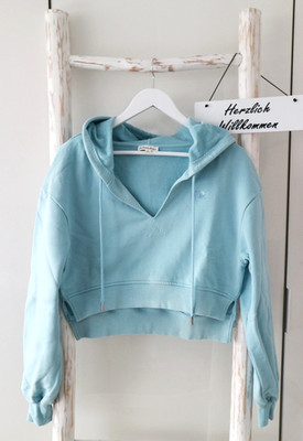   FOR LOVE LEMONS   Sweatshirt S 36 38 oversize türkis YOGA sezane zara NP99.- 