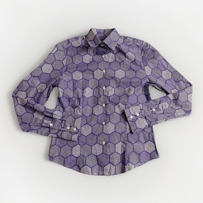 dark knight joker dress shirt The Dark Knight Trilogy Button Down Shirt Mens Small Gray Joker Costume  Batman