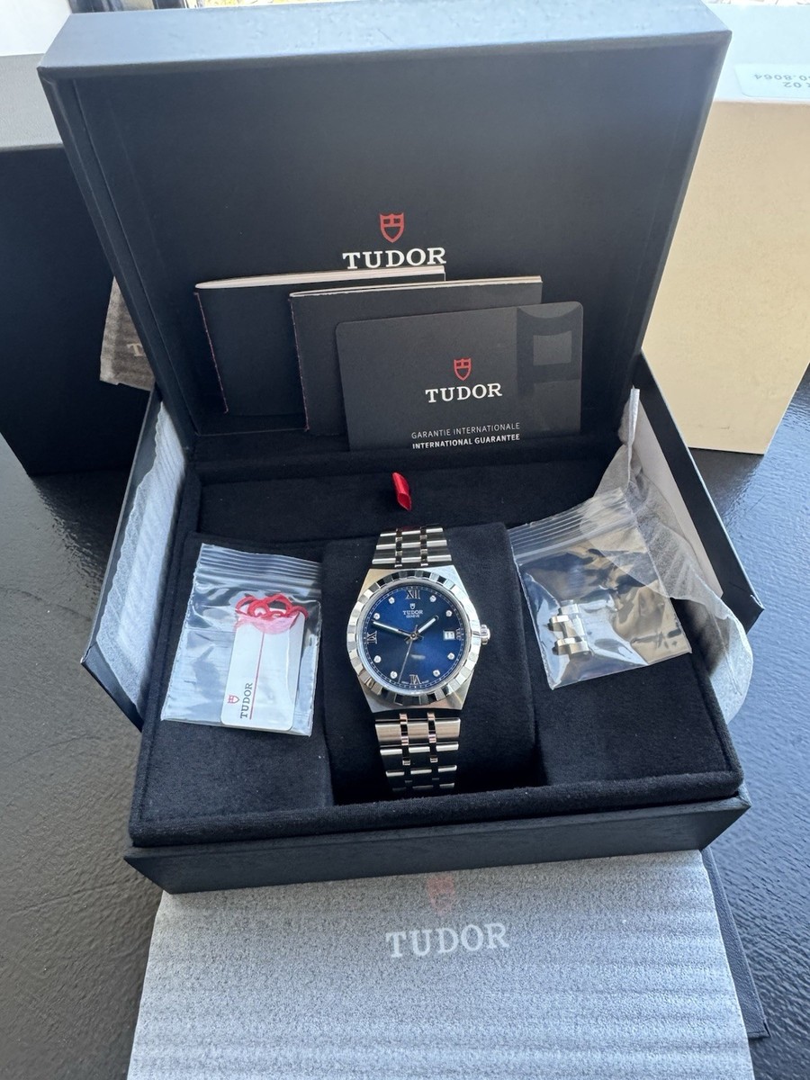 2026 Tudor Royal 38mm Blue Diamond Stainless Steel M28500-0006