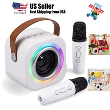 Mini Karaoke Machine for Kids with 2 Wireless Mics,TOP Singing Toys Birthday ...