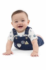 Carter's Baby Boys' 2-Piece Top Shortalls Set 3 Months