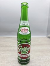 Gold-en Girl Cola Sun-Drop Golden Sundrop 9 oz bouteille de soda cola pop double logo