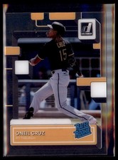 2022 Panini Clearly Donruss Baseball Oneil Cruz Pittsburgh 52 Rated Rookie