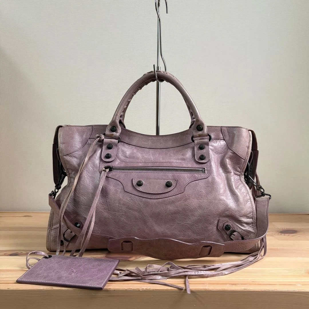 Balenciaga City Purple Bags & Handbags for Women for sale | eBay