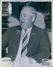 1939 Detroit Jack Adams Red Wings Manager Coffee Historic Vintage Photo 8x10