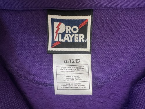 Vintage Pro Player Utah Jazz NBA Knit 1/4 Zip Pullover Shirt Jacket XL - Picture 5 of 6