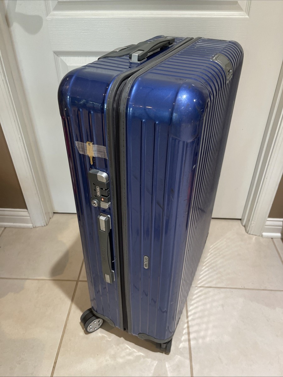 RIMOWA Essential Check-In L Lightweight Suite Case Luggage Blue 30x20x10