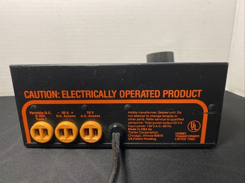 Troller Autopulse Transpak 2.5 DC Transformer for G, HO, N Scale Trains Tested - Picture 3 of 8