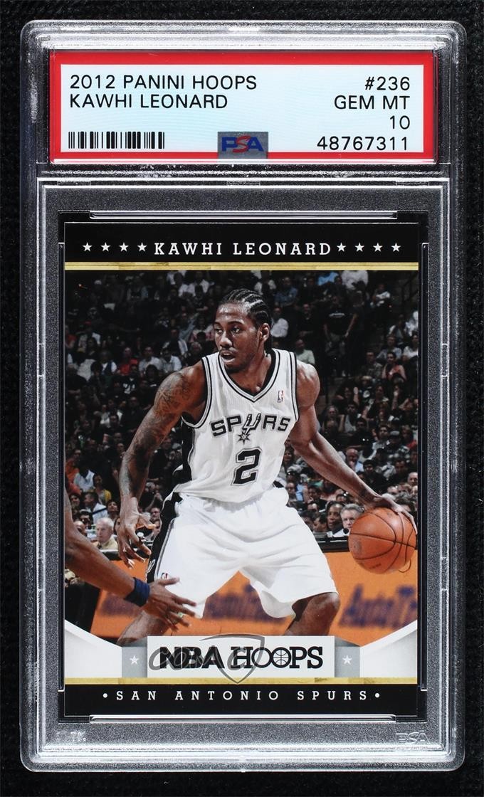 2012-13 NBA Hoops Kawhi Leonard #236 PSA 10 GEM MT Rookie RC 0g09