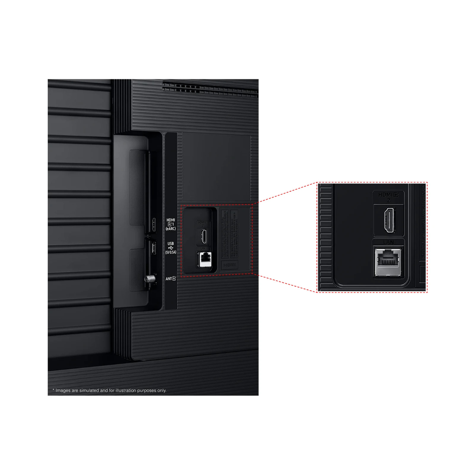 Samsung 50" inch 4K Smart TV HDR Crystal 2025 [2-Day Ship] Black Friday 9