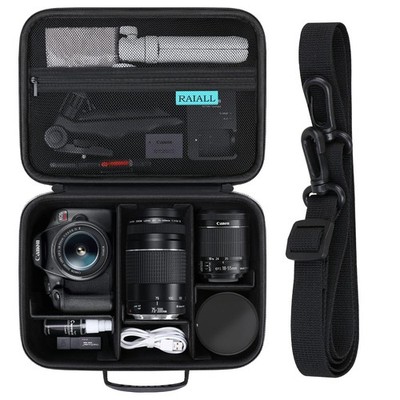 Camera Case for Canon EOS Rebel T7/R50/R50V/R100/R6 Mark II/R5/ R8/R10/RP/R7/...