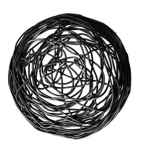 Handmade Wire Basket Bowl Beverly Hills, CA Working Art Sculpture - Picture 3 of 5