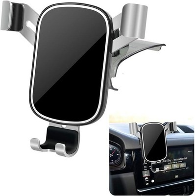 LUNQIN Car Phone Holder for Porsche Macan 2015 2026 and Porsche Cayenne 2019