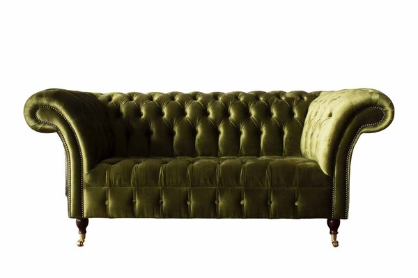Chesterfield Sofa 2 Sitzer Sofas Luxus Polstersofas Luxus Designer Couch MöBel-image