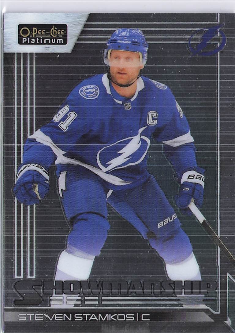 2023-24 O-Pee-Chee Platinum #S-3 Steven Stamkos Showmanship Hockey