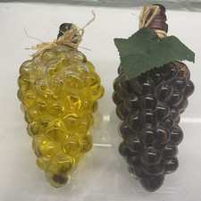 Natives Olivenöl Extra + Balsamico Essig Versiegelt Trauben Trauben