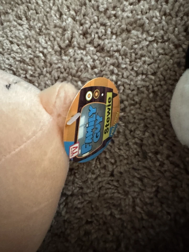 Conjunto de (3). Pelúcia Family Guy 2009 nova - Imagem 3 de 4