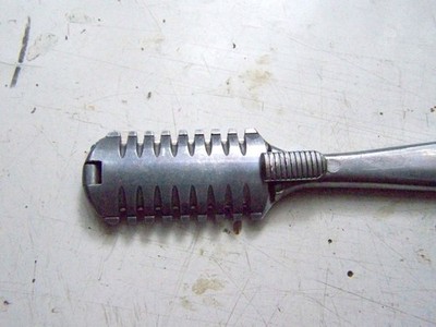 Effiliermesser Solwa, Solingen - vintage
