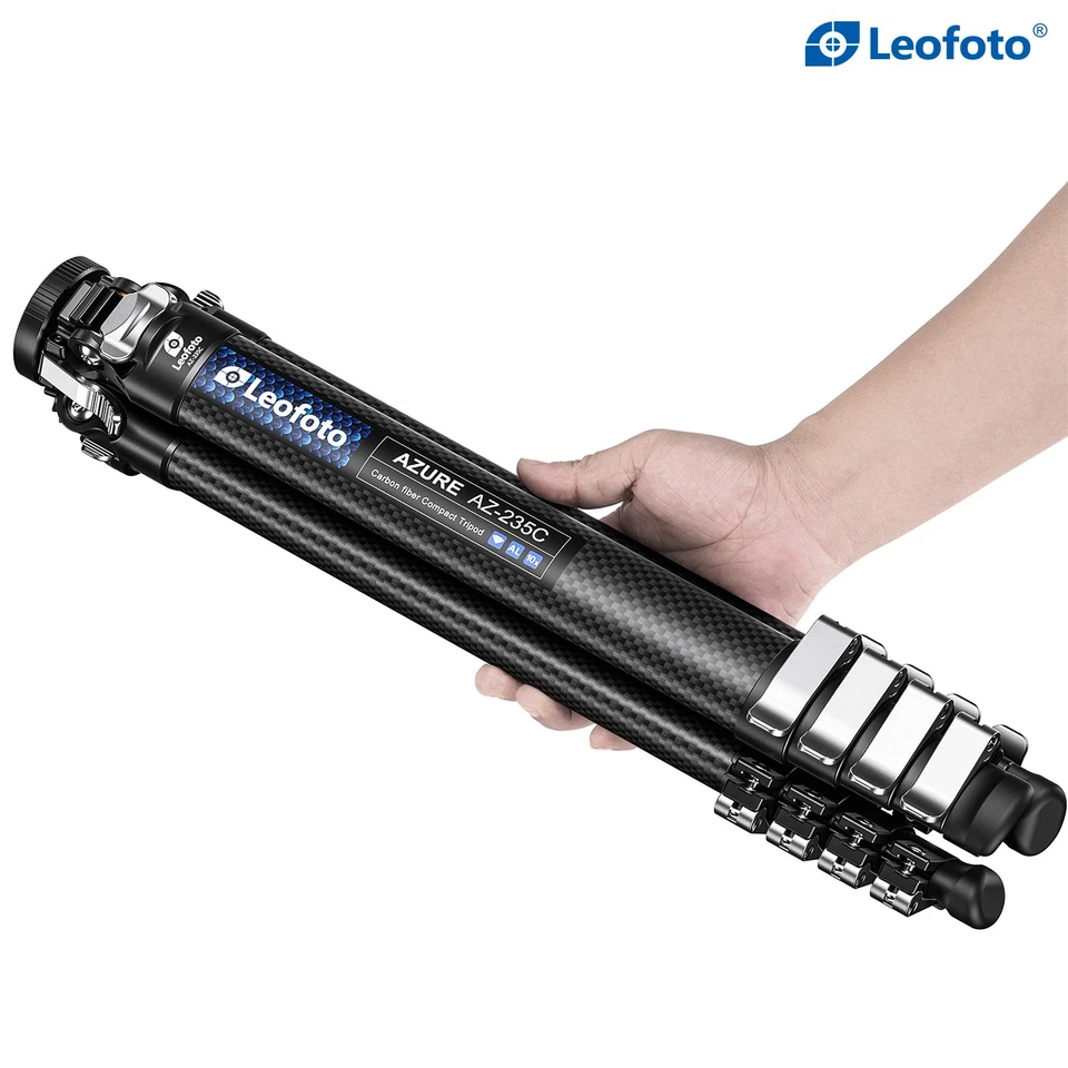 Leofoto AZ-235C+LH-30R Tripod with Ball Head Shaped Column Carbon Fiber Tripod - Image 3 of 4