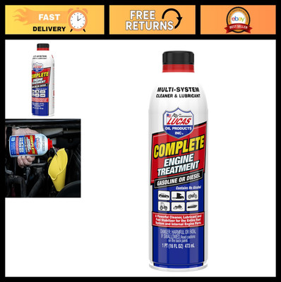 Complete Engine Treatment - 16 oz (Pack of 12) - Fuel System Cleaner & Lubricant
