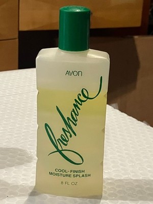 New Old Stock NOS Vintage AVON Freshance Cool Finish Moisture After Bath Splash