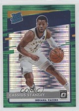 2020 Donruss Optic Fanatics Box Set Green Pulsar Prizm Cassius Stanley #199 1n0