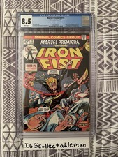 Marvel Premiere #15 CGC 8.5 WP 1974 First Appearance Of Iron Fist