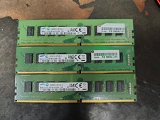 *Lot of 3* Samsung RAM 8GB DDR4-2133P PC4-17000 2Rx8 Memory M378A1G43DB0-CPB