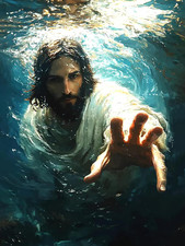 Jesus Diamond Art Kits for Adults Beginner, 5D Diamond Painting Kits for Adults,