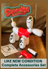 SQUEAKEE SPOTTY DalmatianBalloon Dog Toy INCLUDES ACCESSORIES Works Great